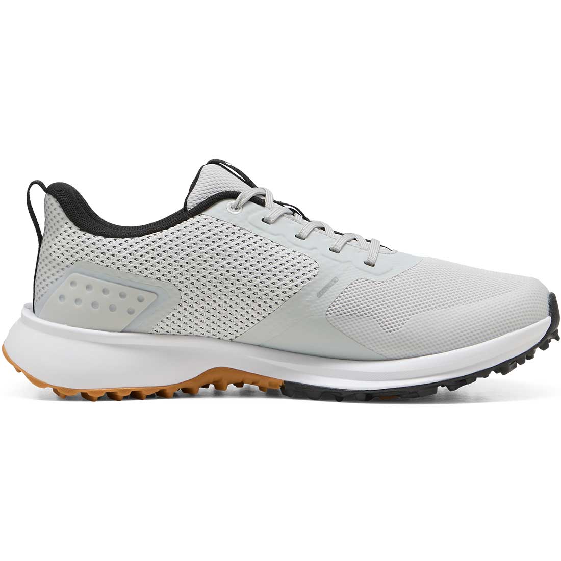Puma FUSION Grip 6 Spikeless Golf Shoes Feather Grey/Black - Image 3