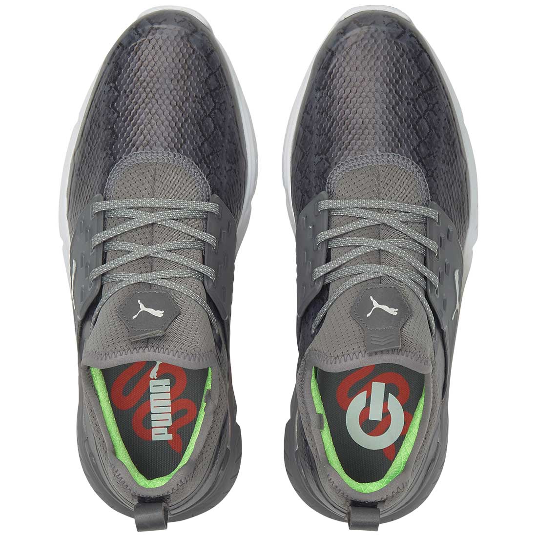 Puma Ignite Articulate Snakeskin Golf Shoes Quiet Shade - Image 6