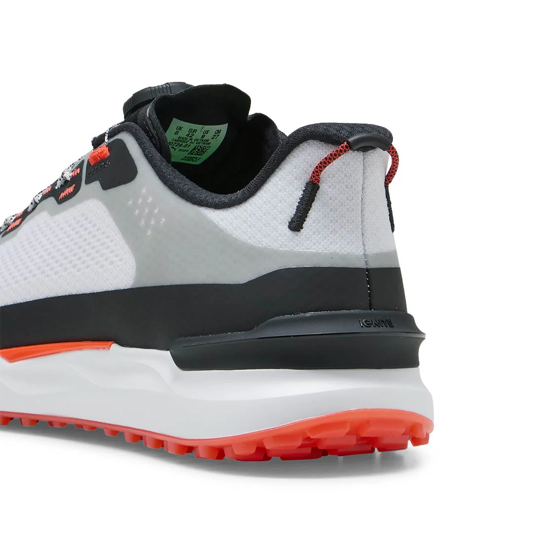 Puma Ignite Elevate 2 Disc Golf Shoes White/Black - Image 3