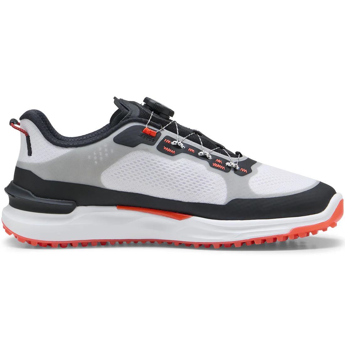 Puma Ignite Elevate 2 Disc Golf Shoes White/Black - Image 4