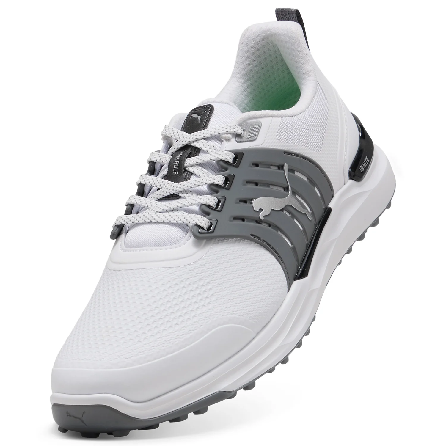 Puma Ignite Elevate 2 Golf Shoes White/Slate Sky/Black - Image 3