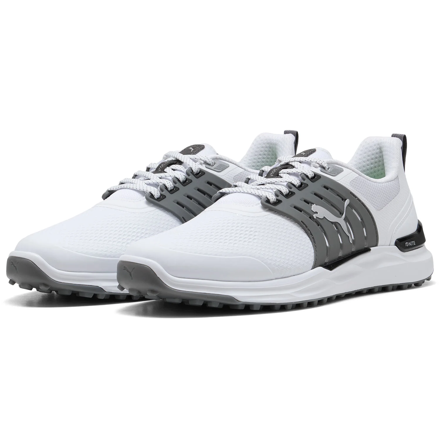 Puma Ignite Elevate 2 Golf Shoes White/Slate Sky/Black - Image 4