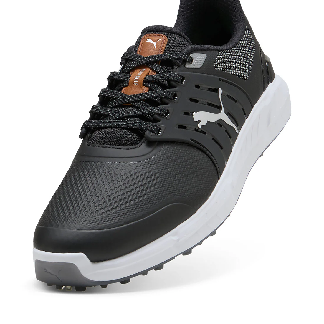 Puma Ignite Elevate 2 Tour Golf Shoes Black/Silver/Slate Sky - Image 5