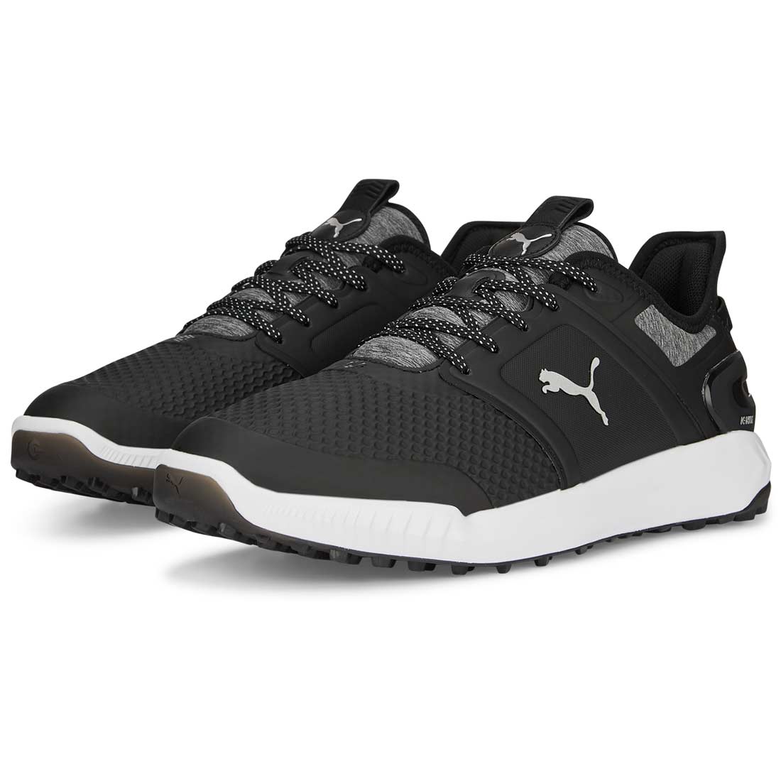 Puma Ignite Elevate Golf Shoes Black/Silver - Image 6