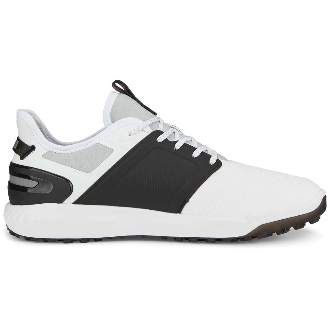 Puma Ignite Elevate Golf Shoes White/Black/Silver - Image 3