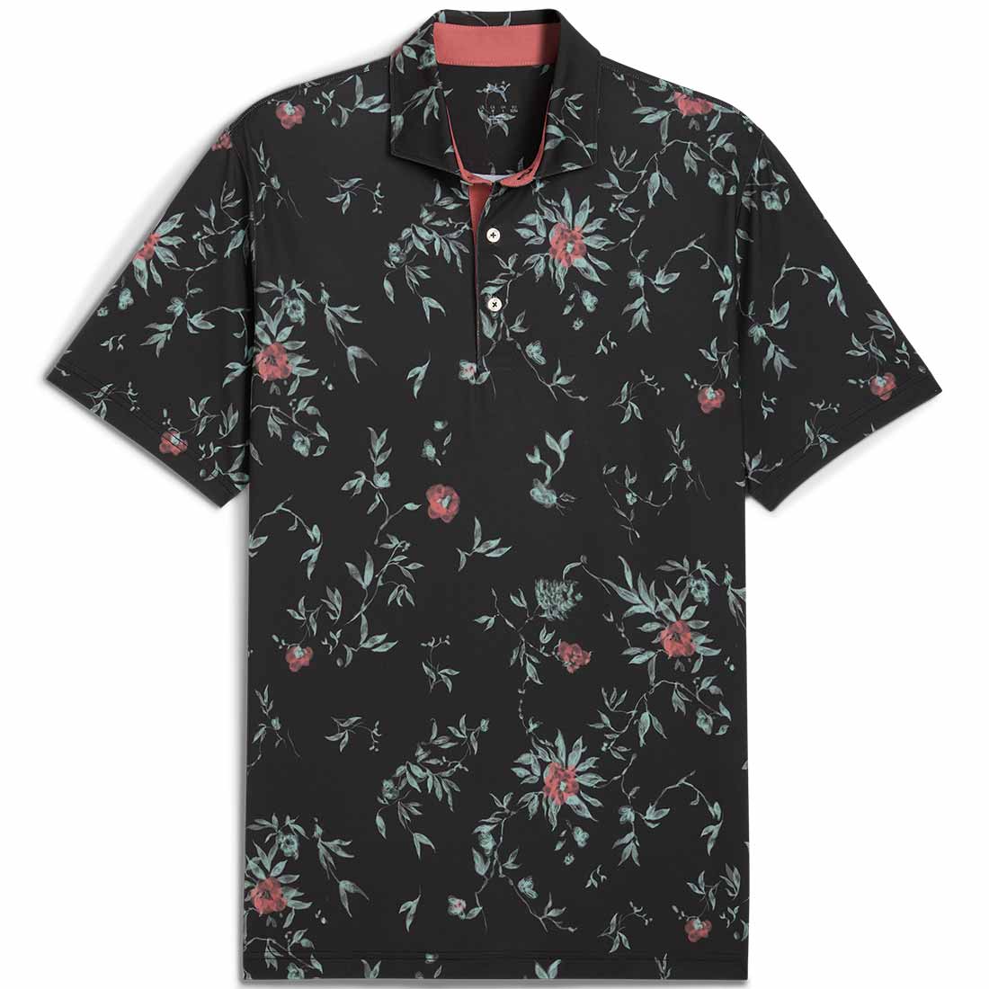 Puma MATTR Water Floral Golf Polo - Image 5