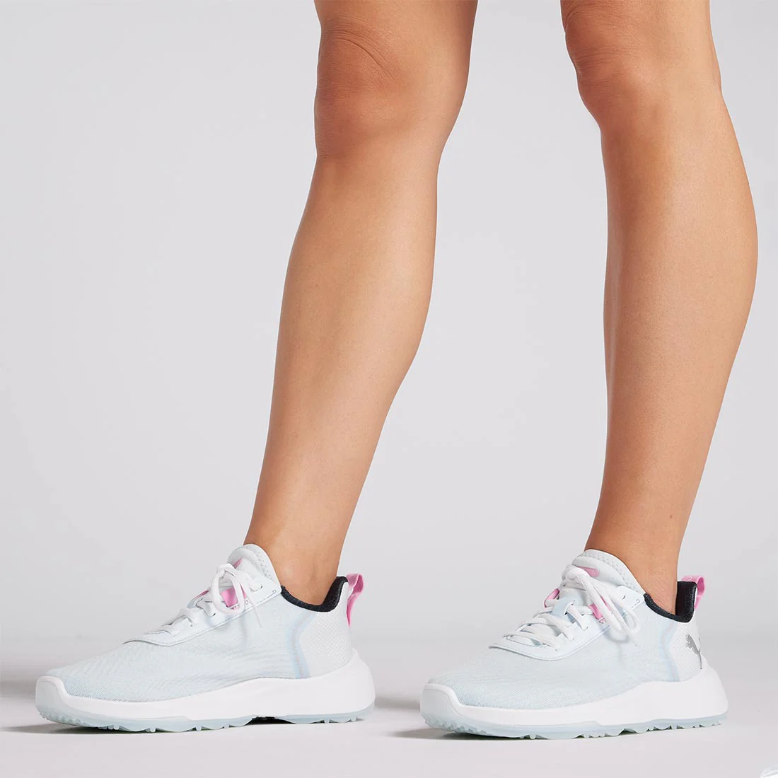 Puma Women's Fusion Crush Sport Golf Shoes Icy Blue/Pink Icing - Image 8