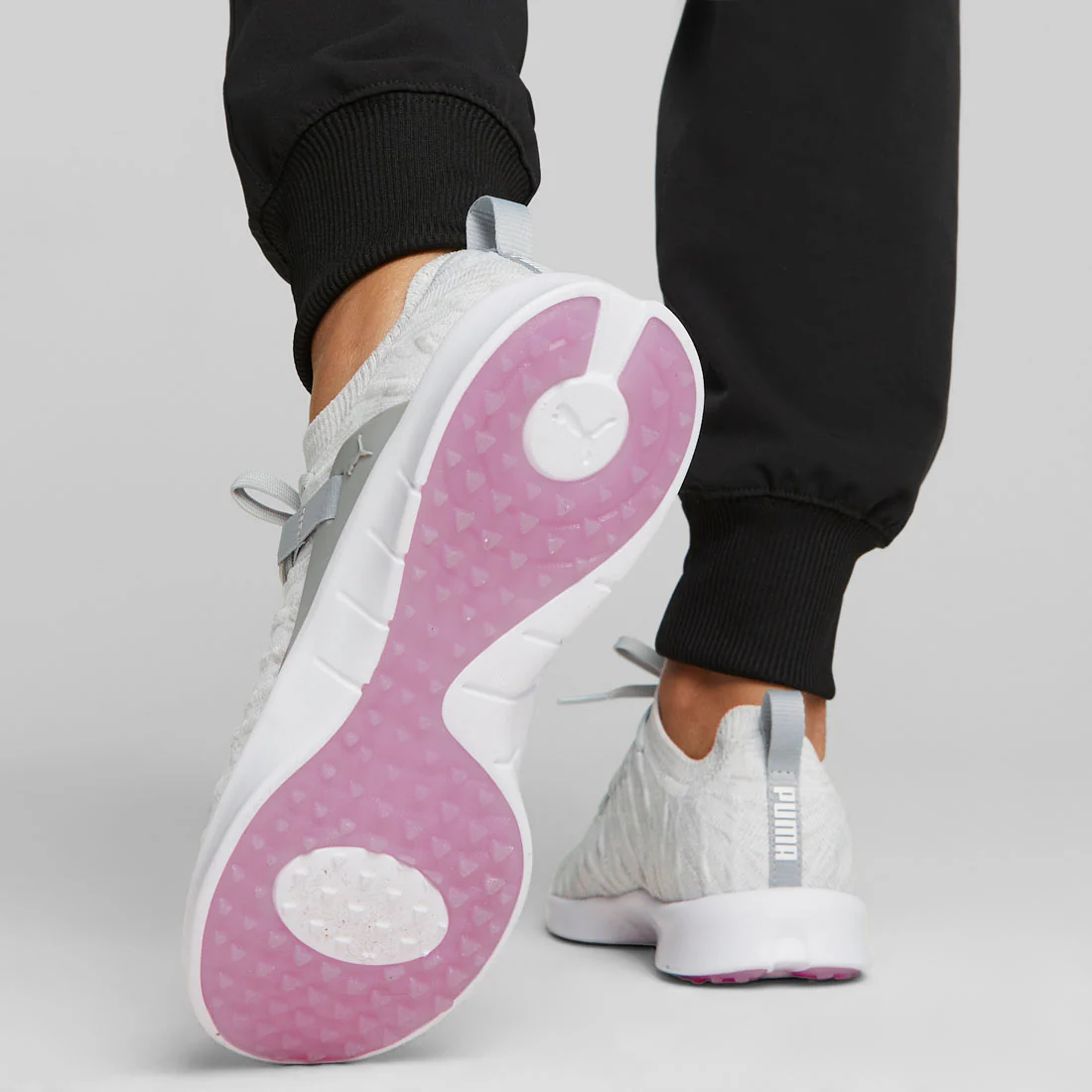 Puma Women's Laguna Fusion Knit Golf Shoes High Rise/White - Image 5