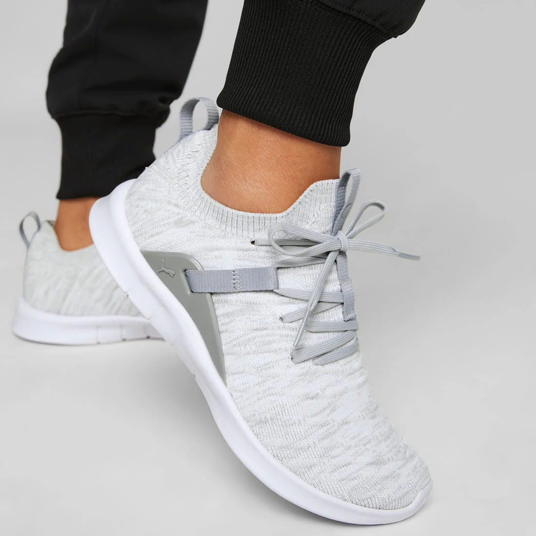 Puma Women's Laguna Fusion Knit Golf Shoes High Rise/White - Image 6