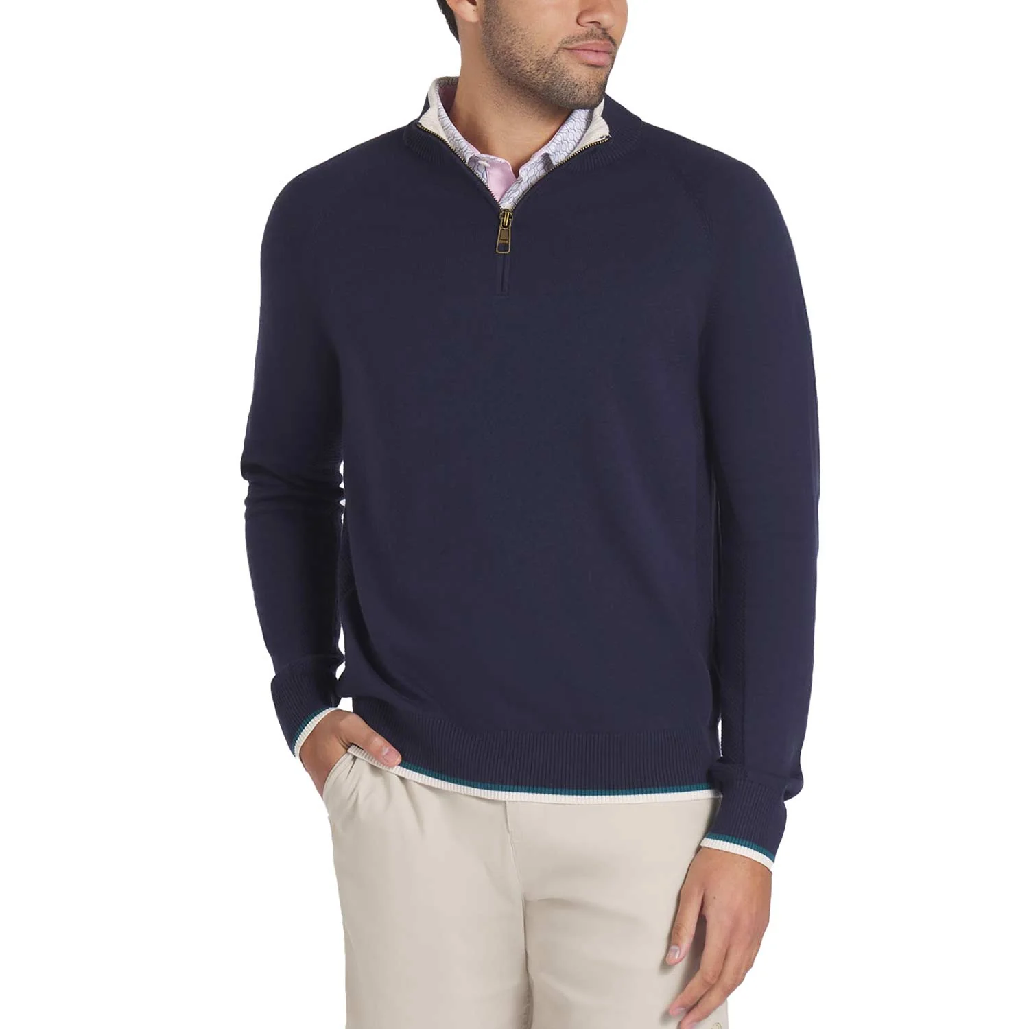 Puma x AP Knit Quarter Zip Golf Pullover - Image 3