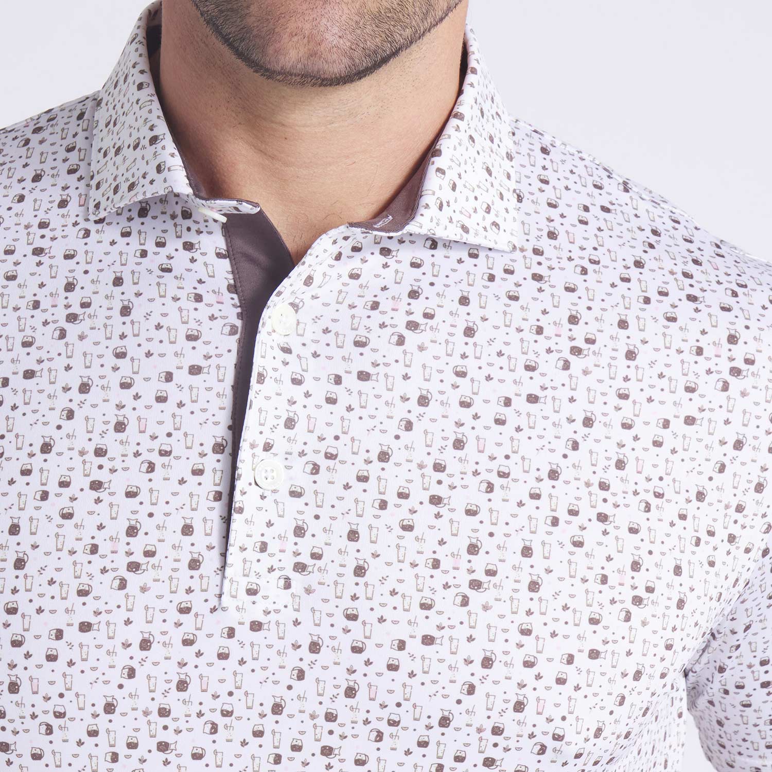 Puma x AP Tea Time Golf Polo - Image 3