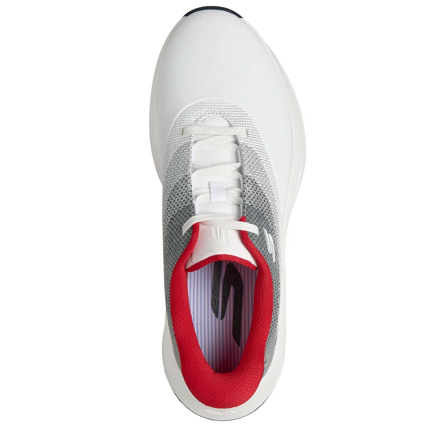 Skechers GO GOLF Flow SL Slip-ins Golf Shoes White/Navy/Red - Image 5