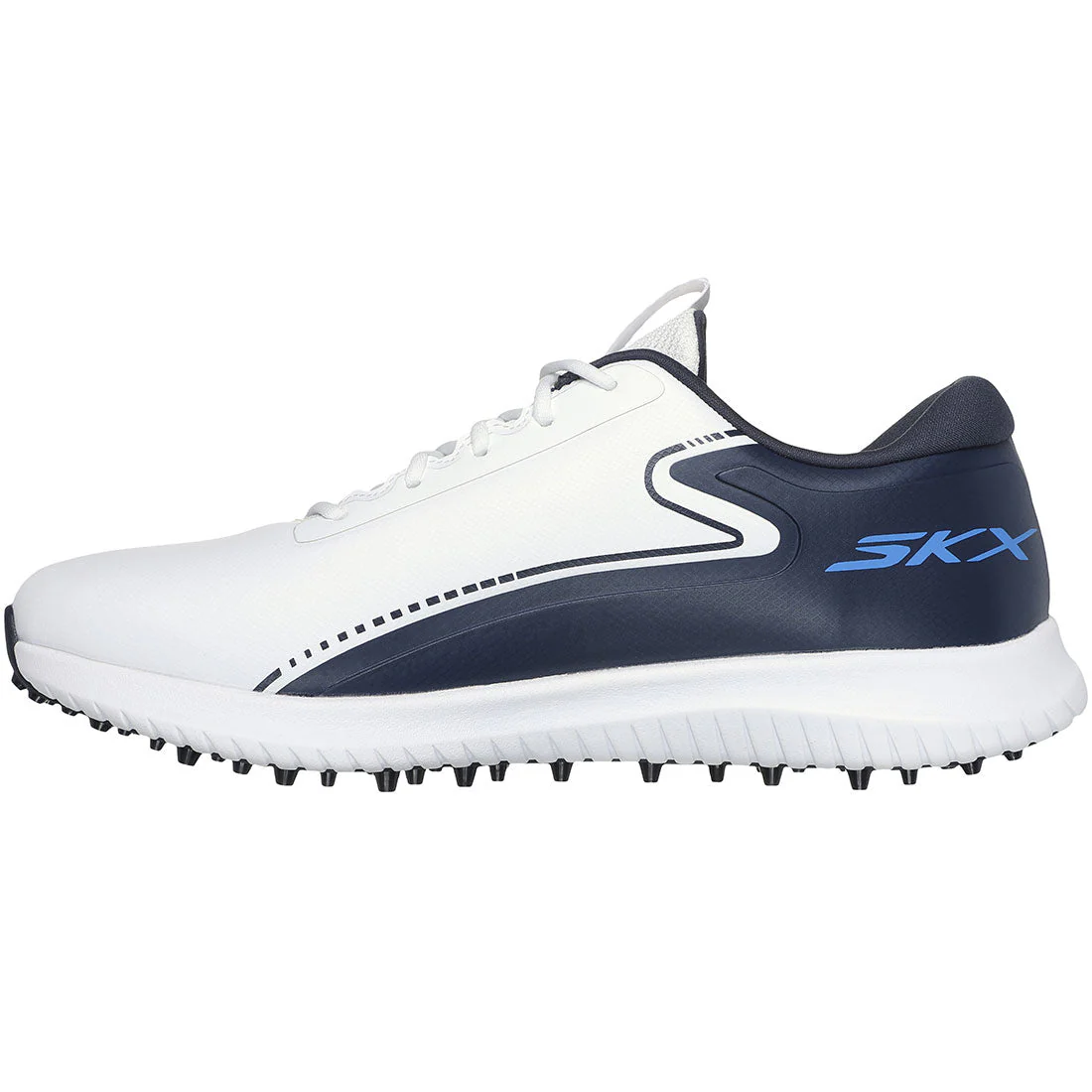 Skechers GO GOLF Max 3 Golf Shoes White/Navy - Image 4