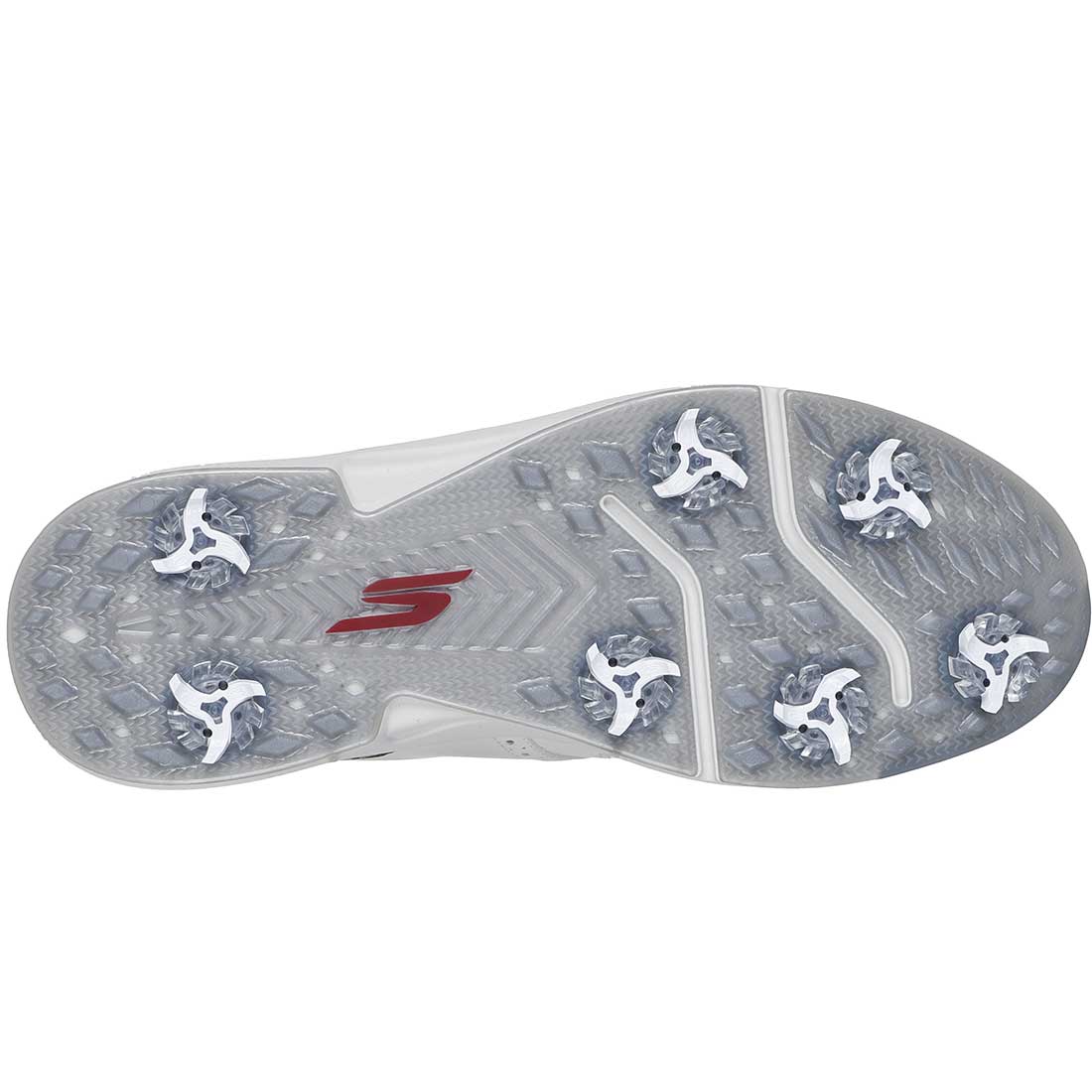 Skechers GO GOLF Prestige Slip Ins Golf Shoes Natural/Grey - Image 4