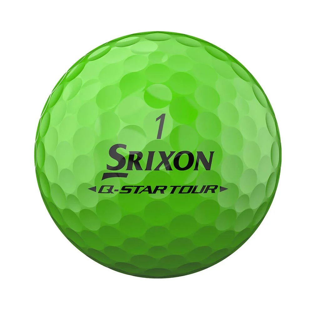 Srixon Q-Star Tour 6 Divide Green/White Golf Balls - Image 5