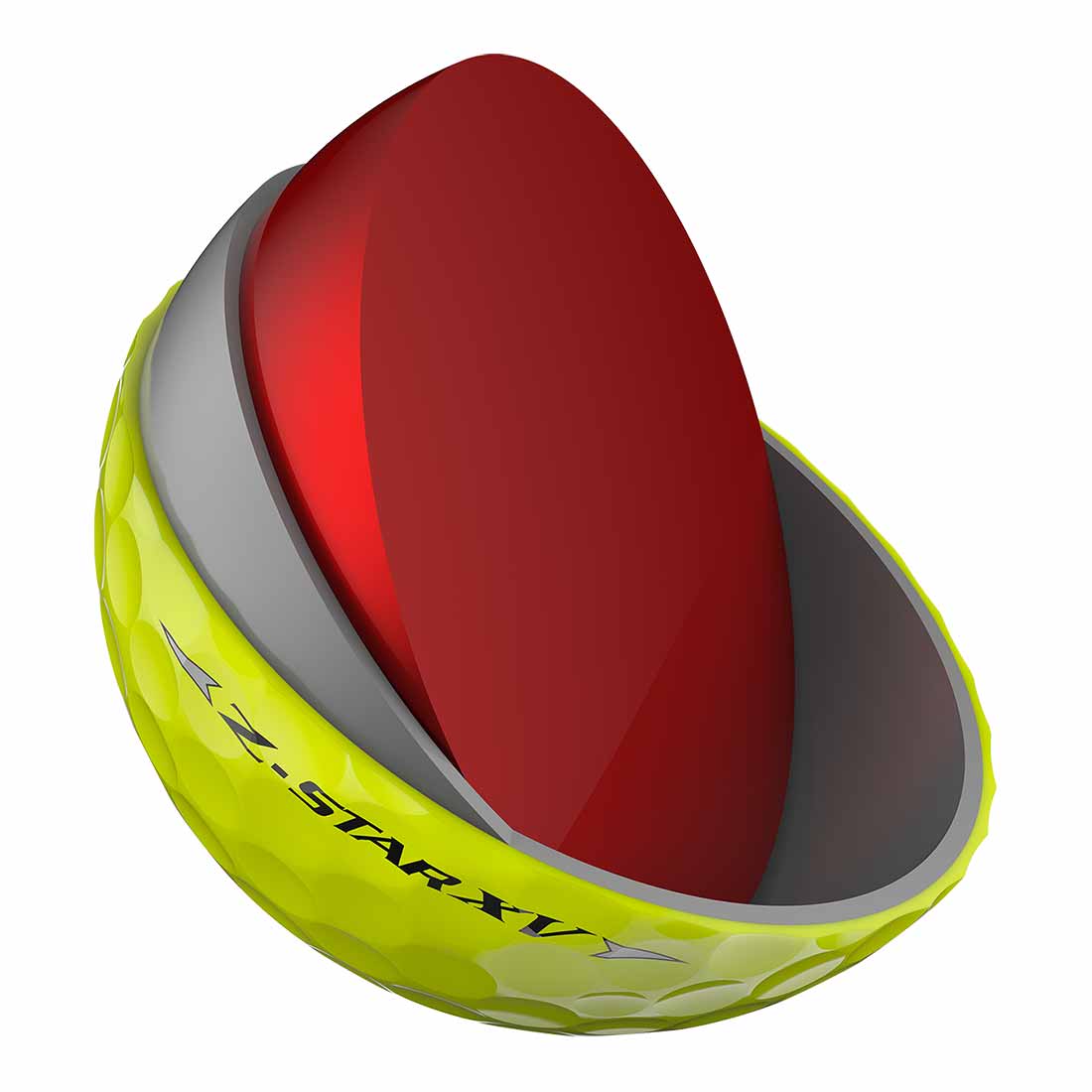 Srixon Z-Star XV 9 Yellow Golf Balls - Image 2
