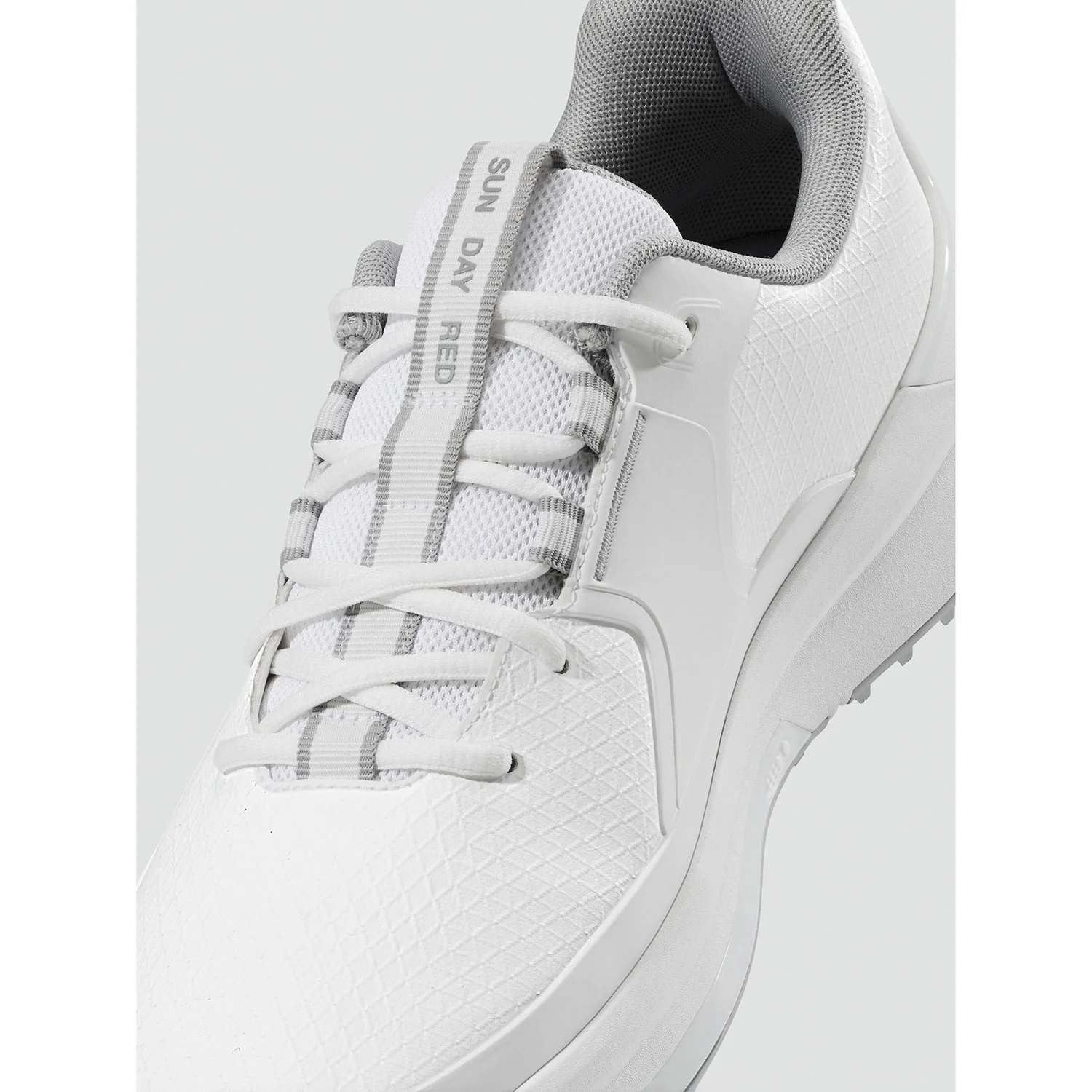 Sun Day Red Presidio Golf Shoes White/Grey - Image 5