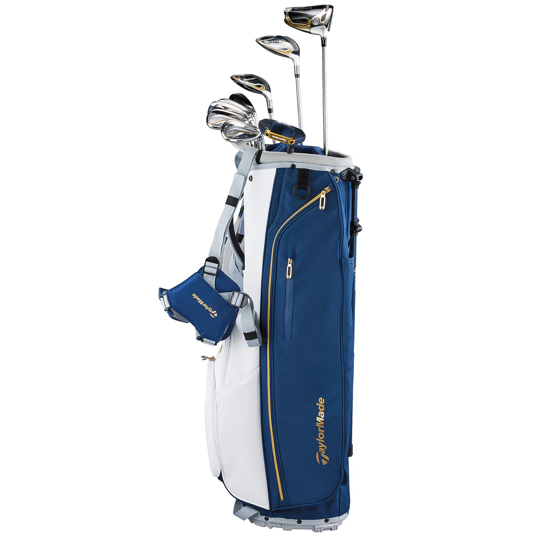 TaylorMade Women's Kalea Gold Stand Bag Complete Set