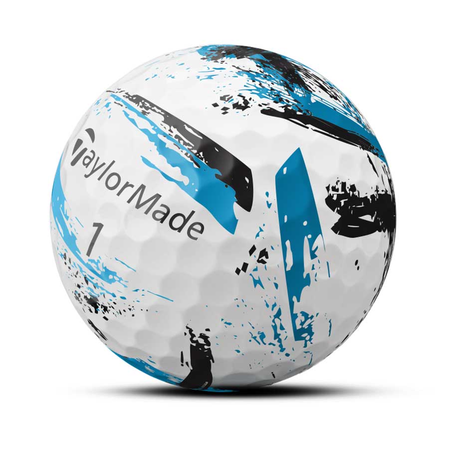 TaylorMade SpeedSoft Ink Blue Golf Balls - Image 3