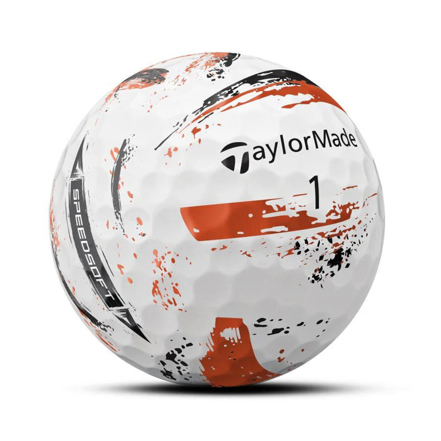 TaylorMade SpeedSoft Ink Multi Color Golf Balls - Image 5