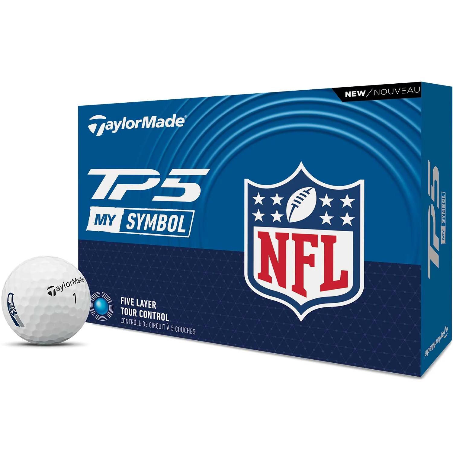 TaylorMade TP5 NFL Logo Golf Balls - Image 29