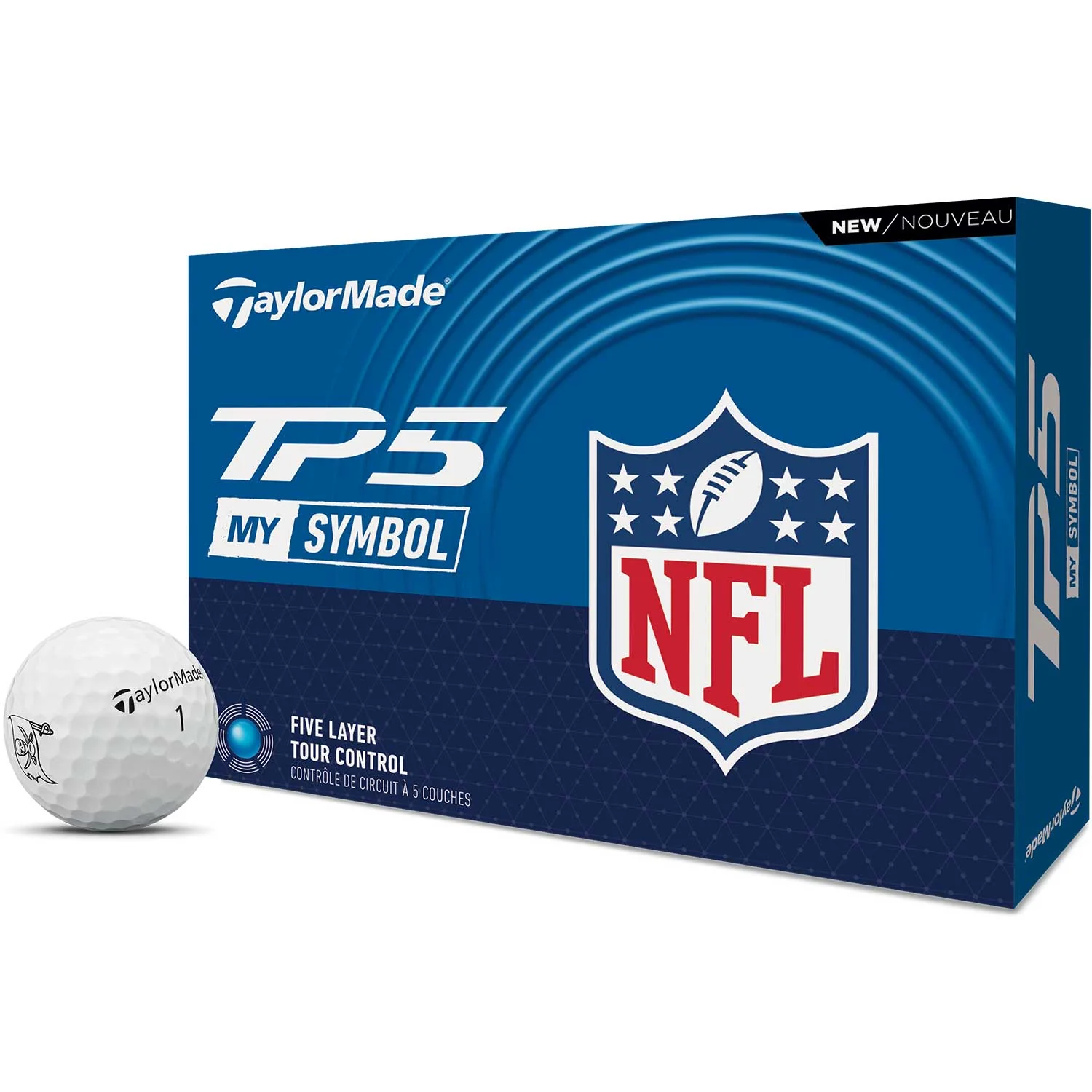 TaylorMade TP5 NFL Logo Golf Balls - Image 30