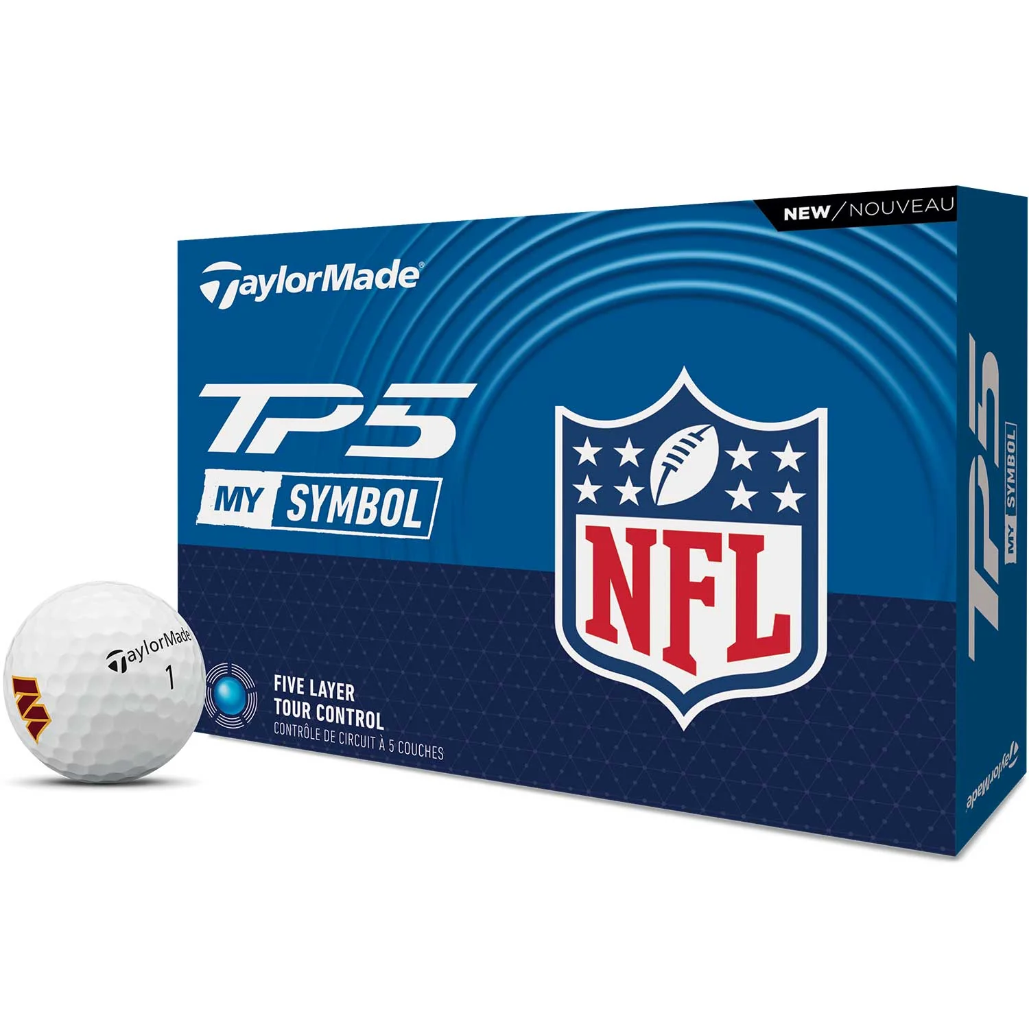 TaylorMade TP5 NFL Logo Golf Balls - Image 32