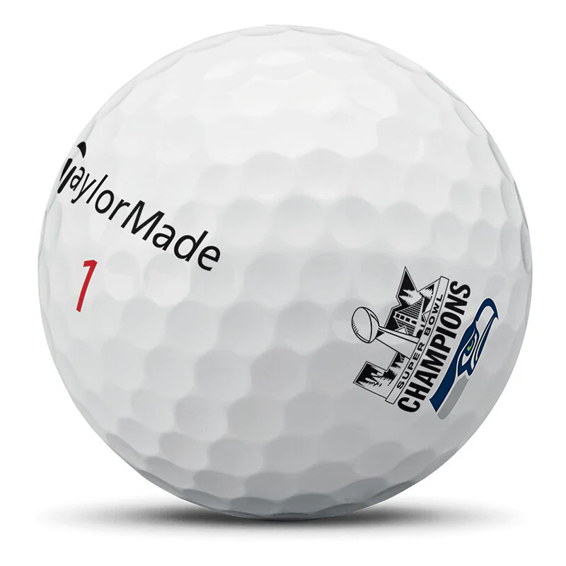 TaylorMade TP5x NFL Seahawks Super Bowl LX Champions Golf Balls - Image 4