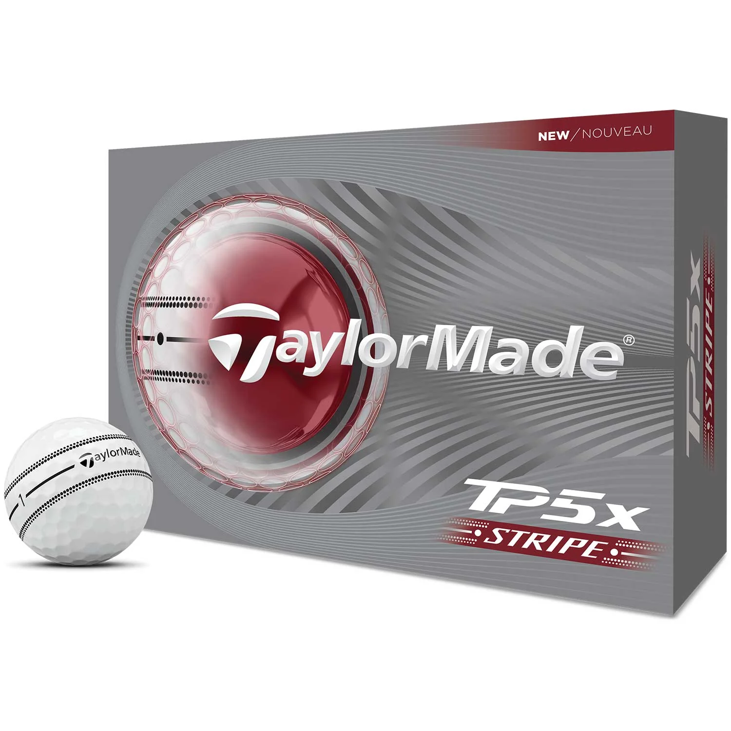 TaylorMade TP5x Stripe Golf Balls
