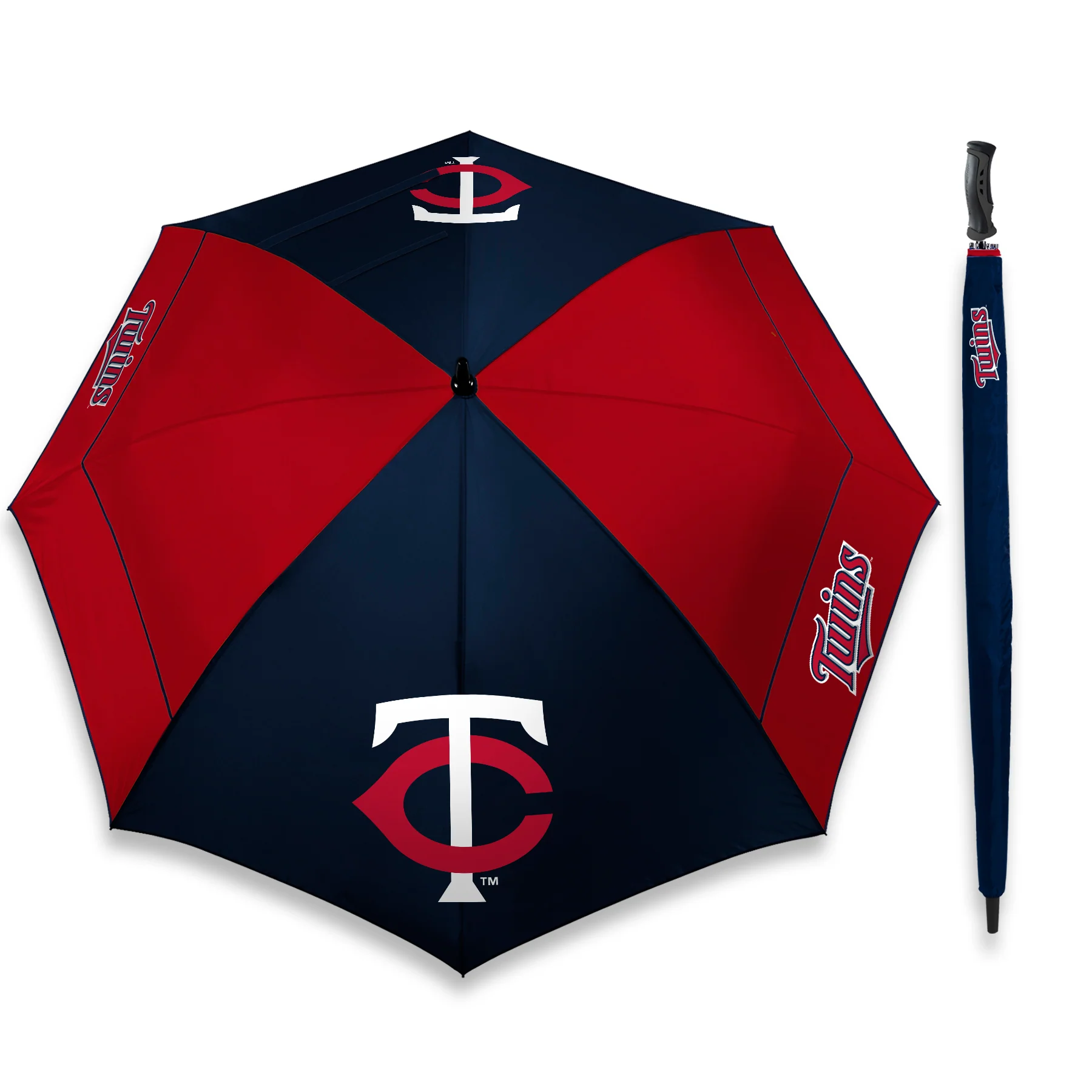 Team Effort MLB 62 Inch WindSheer Lite Golf Umbrella - Image 15