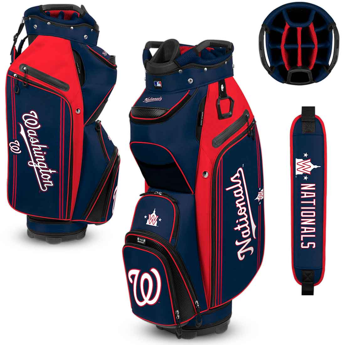 Team Effort MLB Bucket III Cooler Cart Bag - Image 21