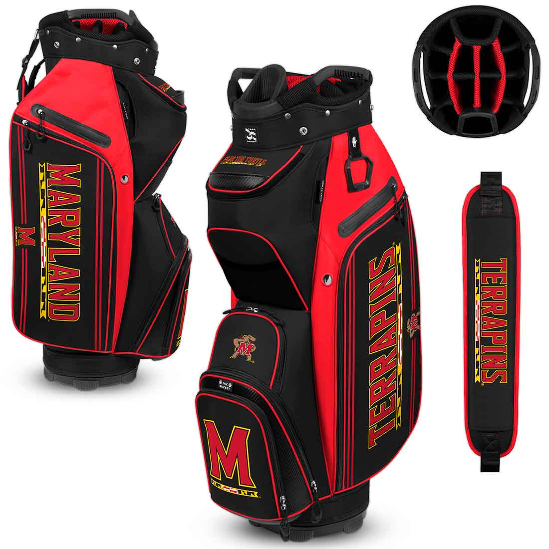 Team Effort NCAA Bucket III Cooler Cart Bag - Image 31