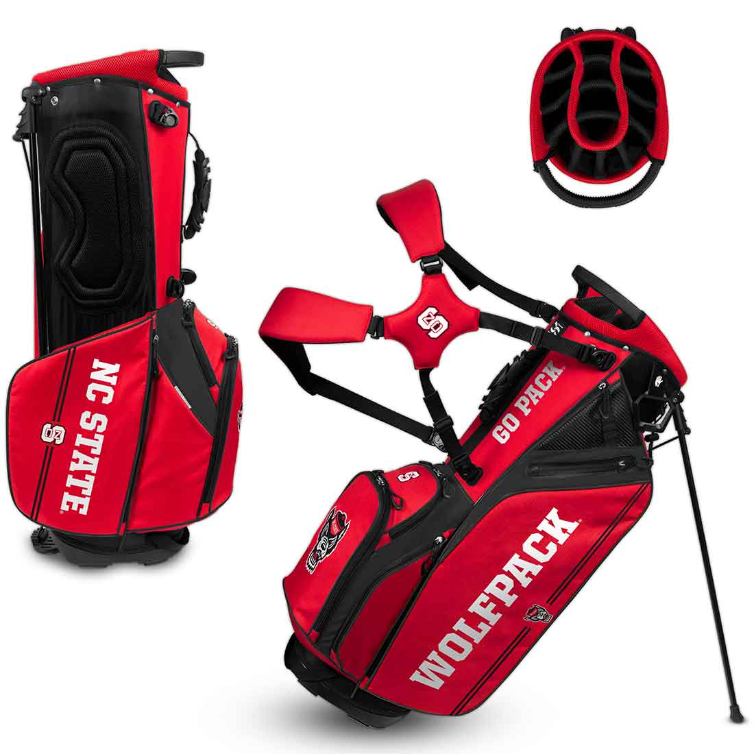 Team Effort NCAA Caddie Carry Hybrid Bag - Image 22