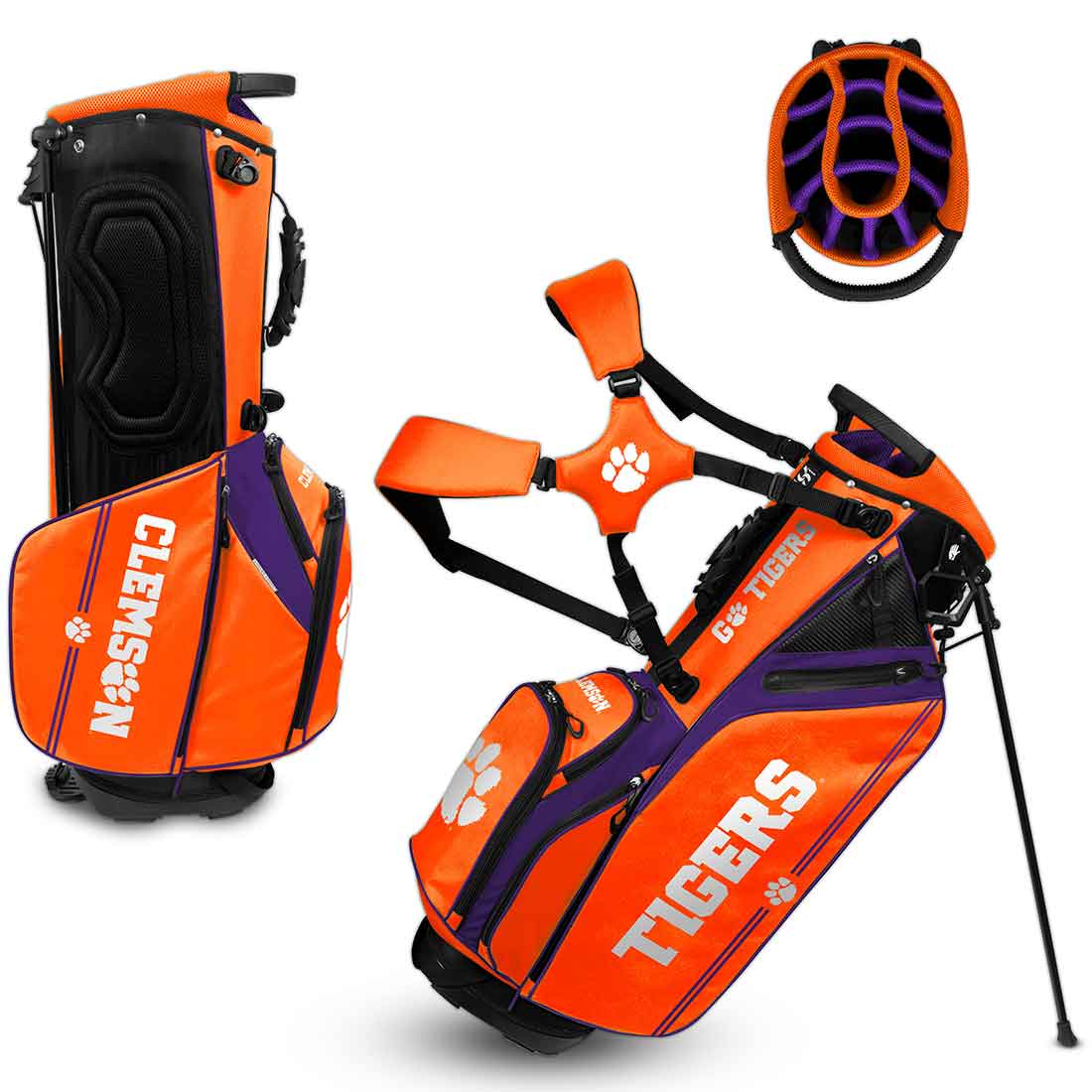 Team Effort NCAA Caddie Carry Hybrid Bag - Image 8