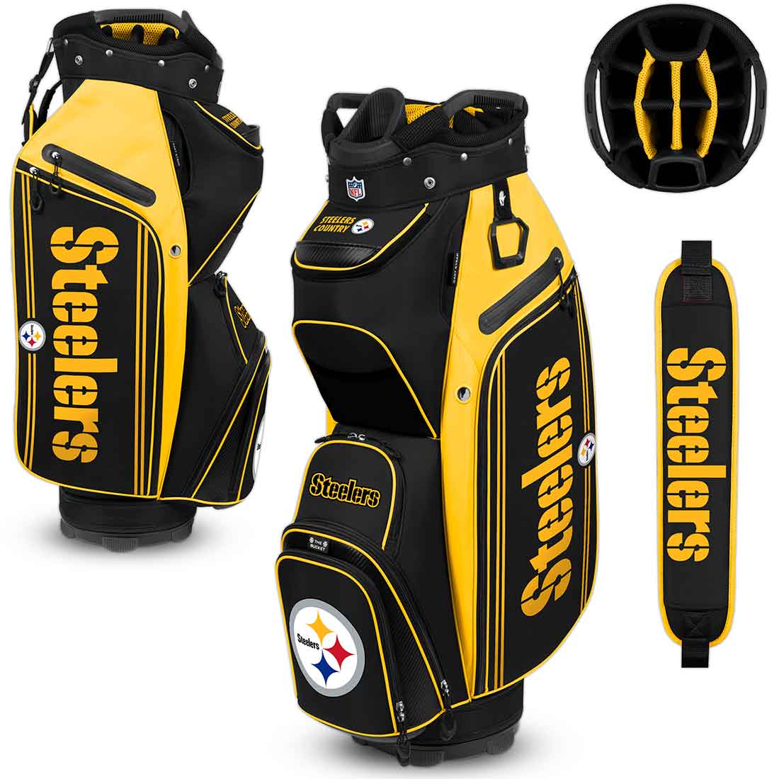 Team Effort NFL Bucket III Cooler Cart Bag - Image 28