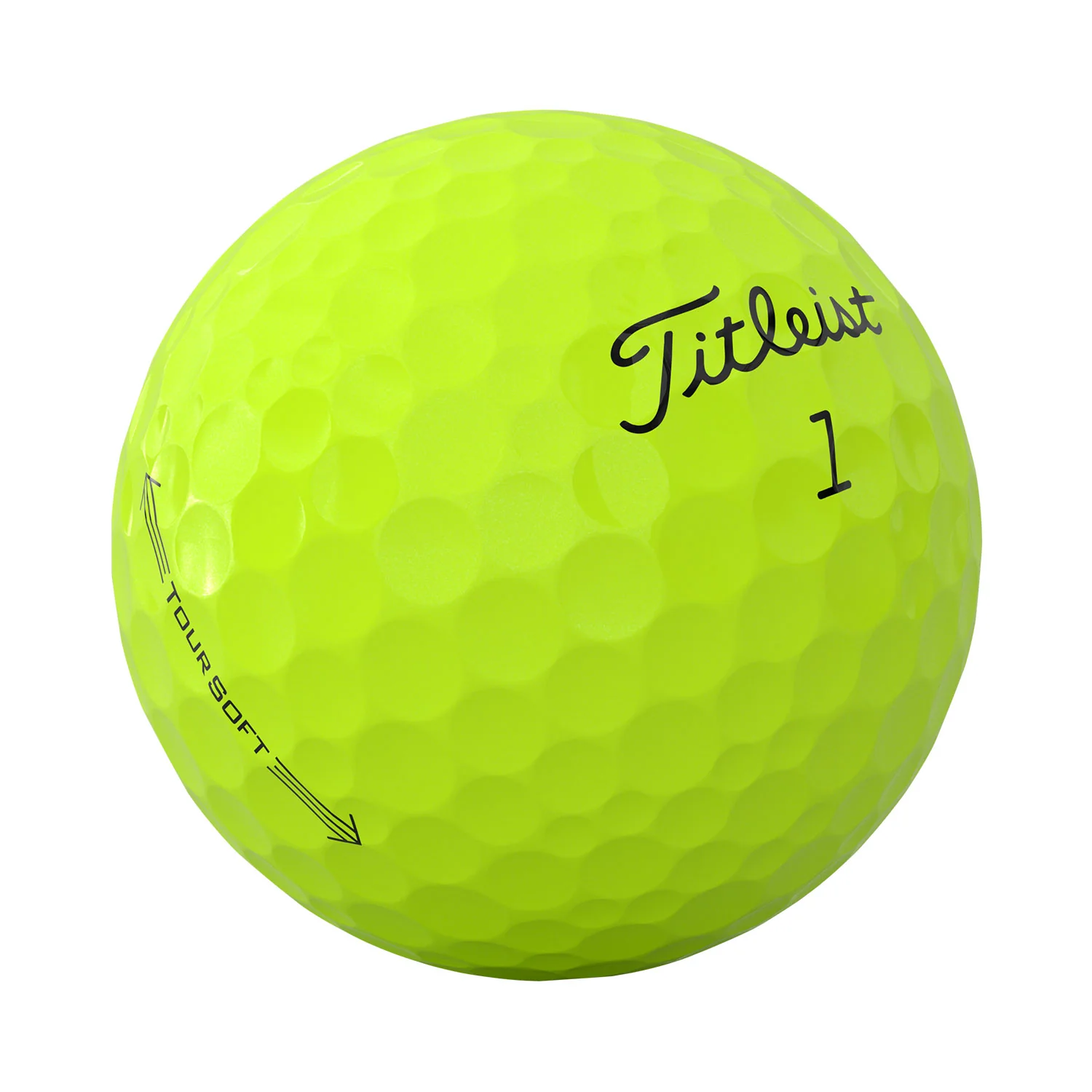 Titleist Tour Soft Yellow Golf Balls - Image 2