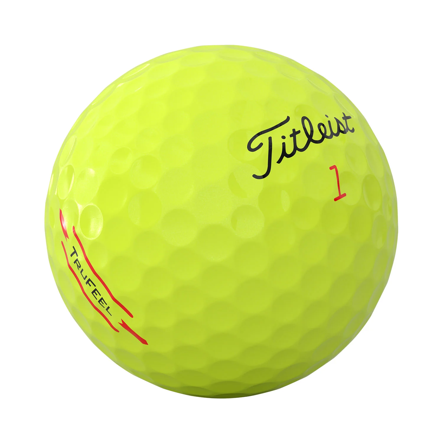 Titleist TruFeel Yellow Golf Balls - Image 2
