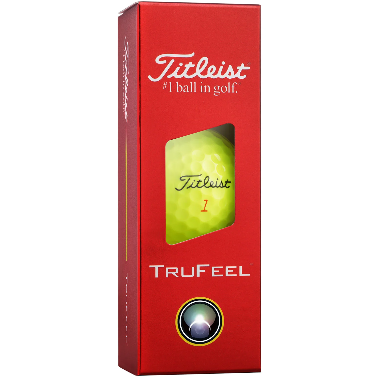 Titleist TruFeel Yellow Golf Balls - Image 6