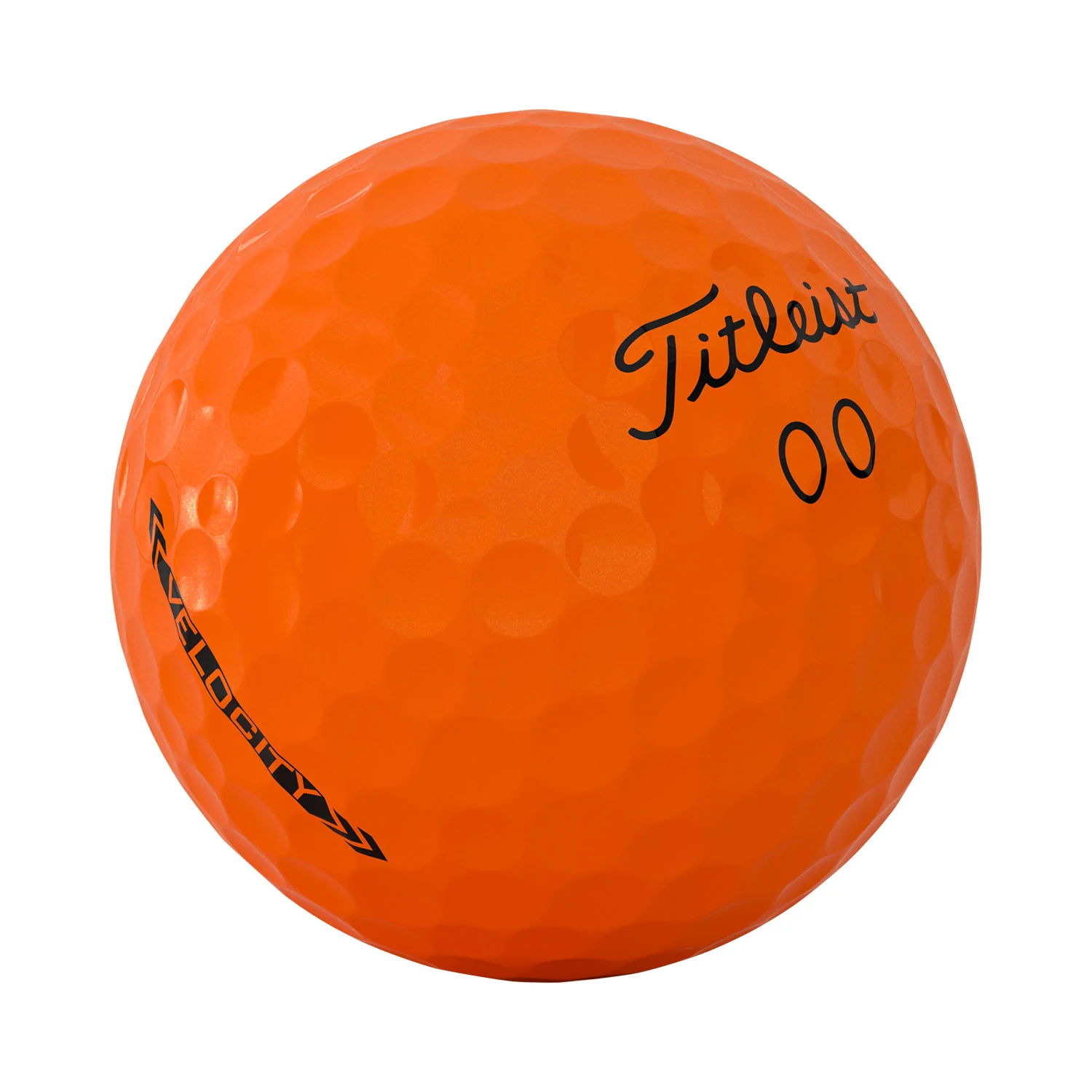 Titleist Velocity Matte Orange Personalized Golf Balls - Image 2