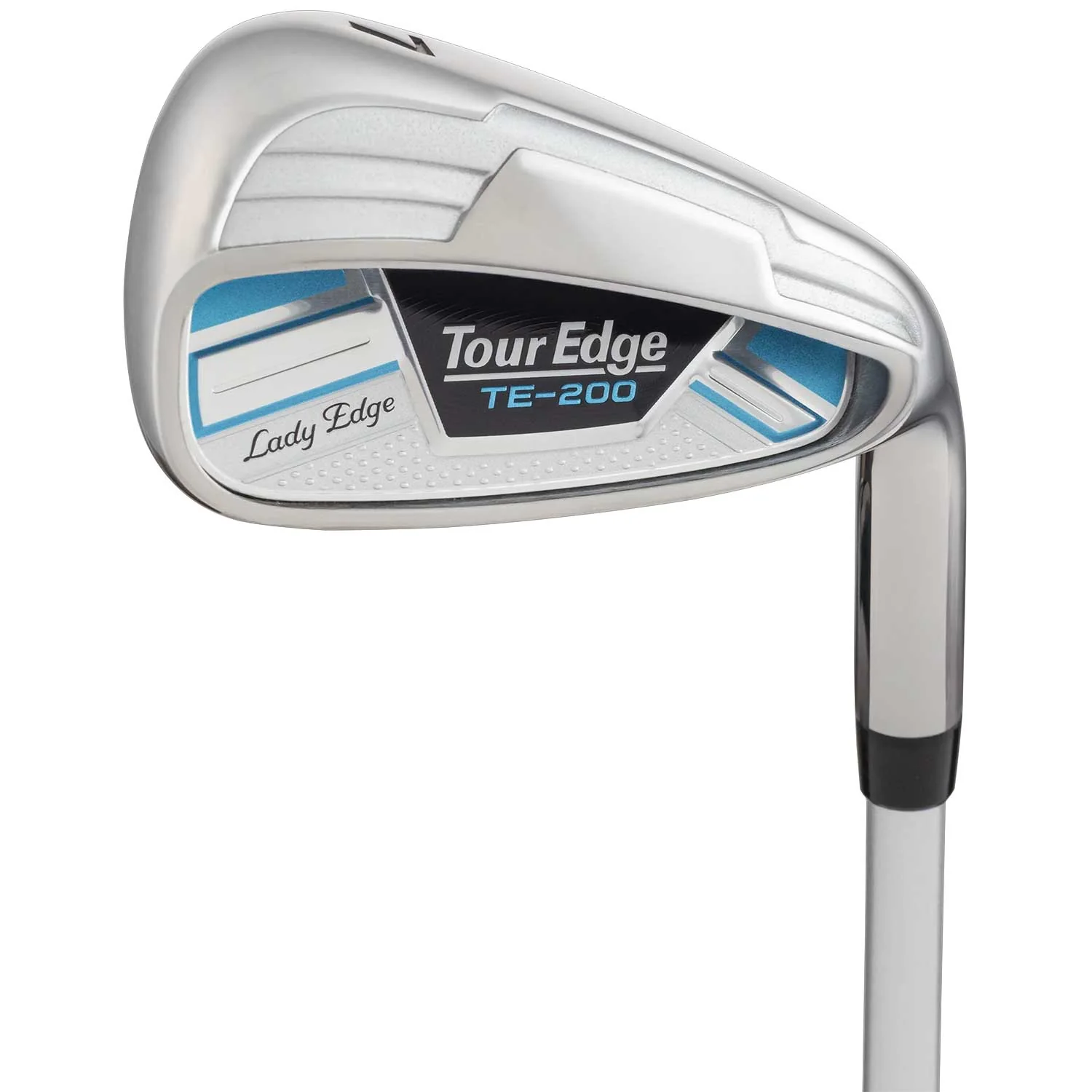 Tour Edge Women's TE-200 Lady Edge Complete Set Silver/Blue - Image 6