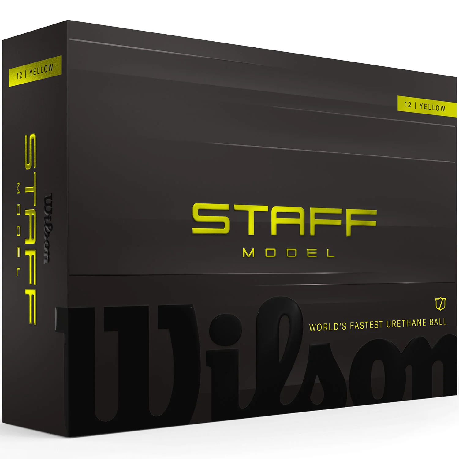 Wilson Staff Model Yellow Personalized Golf Balls